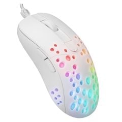 Altec Lansing ALGM7622 Beyaz USB Kablolu 6 Tuşlu Renkli LED Işıklı 8000DPI Gaming Mouse