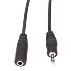 Vcom CV202-5.0 5.0Mt 3.5mm Stereo Uzatma Ses Kablosu