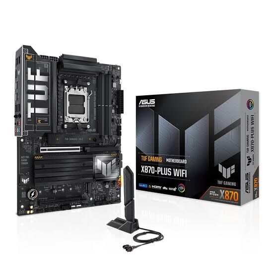ASUS TUF GAMING X870-PRO W NEO X870 AM5 DDR5 9600 2xUSB4 4xM2 WiFi7+BT 5Gbit ATX