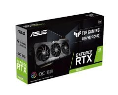 Asus TUF Gaming TUF-RTX3060TI-O8GD6X-GAMING GeForce RTX3060Ti OC 8GB GDDR6 Ekran Kartı