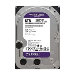 WD 6TB Purple WD62PURZ 3.5'' 256MB SATA 6GB/s 5400RPM 7/24 Güvenlik Disk