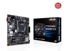 ASUS Prime B450M-K II AMD B450 DDR4 4400MHz (OC) AM4 Micro-ATX Anakart