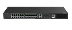 Ruijie-Reyee RG-ES228GS-P 24 Port Poe+ 10-100-1000 Mbps + 2 Port SFP Yönetilebilir Switch