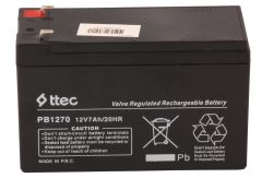 Ttec Base 12V 7Ah (20HR) Bakımsız Kuru Akü - Alarm ve Siren Sistemleri İçin (1.75 Kg)