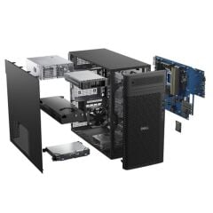 Dell Precision 7000 Serisi Tower İş İstasyonu (FCT2250_10) Intel Core Ultra 9 285 64GB (2x32GB) RAM 1TB NVMe SSD 16GB NVIDIA RTX 2000 Ada Generation 1500W PSU Windows 11 Pro
