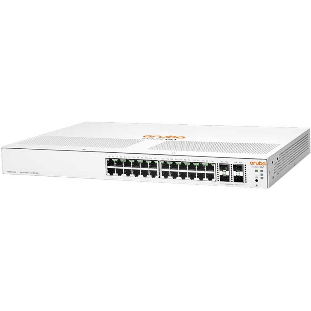 HP Aruba Instant On 1930-24G (JL684B) – 24 Port Gigabit PoE+ Switch, 4 x SFP/SFP+, 370W, Yönetilebilir