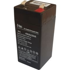 Ttec 4V 4Ah Bakımsız Kuru Akü (Şarj Edilebilir Işıldak Aküsü)