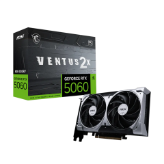 MSI GeForce RTX 5060 VENTUS 2X OC 8GB GDDR7 128 Bit DLSS 4 PCIe 5.0 Ekran Kartı