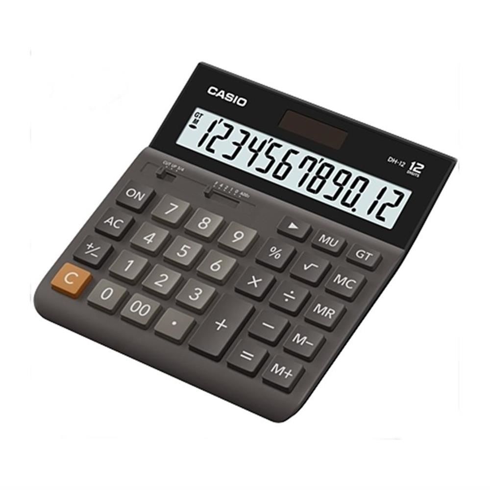 Casio DH-12 12 Haneli Geniş Ekran Masaüstü Hesap Makinesi