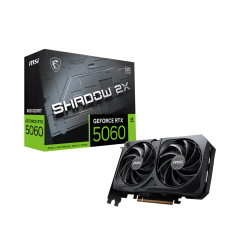 8 GB MSI RTX 5060 8G SHADOW 2X OC GDDR7 128B DX12 PCIE 5.0 X16 (3xDP 1xHDMI)