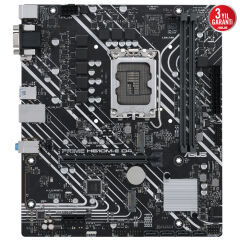 Asus Prime H610M-E D4-CSM Intel H610 LGA1700 DDR4 3200MHz HDMI DP M.2 mATX Anakart