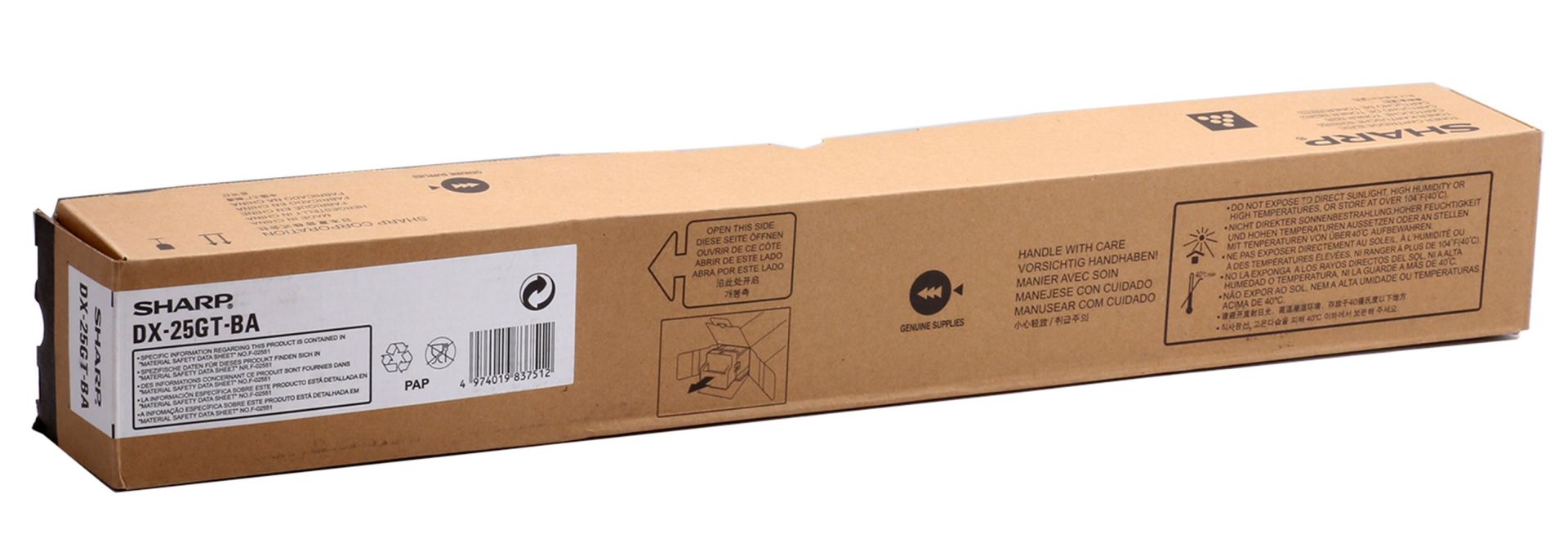 Sharp DX-25GTBA Black Siyah Orijinal Fotokopi Toneri (DX-2500N Serisi Uyumlu)