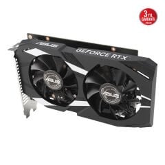 6 GB ASUS DUAL-RTX3050-O6G RTX 3050 GDDR6 96bit 1537MHz OC DVI HDMI DP EKRAN KAR