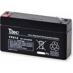 Ttec 6V 1.3Ah Bakımsız Kuru Tip Kurşun Asit Akü (VRLA)