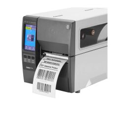 Zebra ZT231 (ZT23142-T0E000FZ) 203dpi Termal Transfer & Direkt Termal 4.09'' Endüstriyel Barkod Yazıcı (USB, RS-232, Ethernet, Metal Kasa, Dokunmatik Panel, 450m Ribon Desteği)