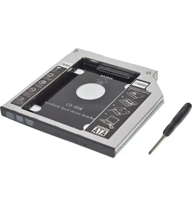 QPORT Q-HDK9 2.5'' HDD/SSD UYUMLU CEVIRICI 9.5'' OPTIK SATA KIZAK