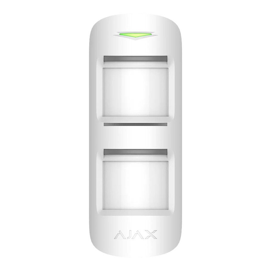Ajax MotionProtect Outdoor Beyaz - Kablosuz Dış Ortam Hareket Dedektörü (Anti-Masking Destekli)