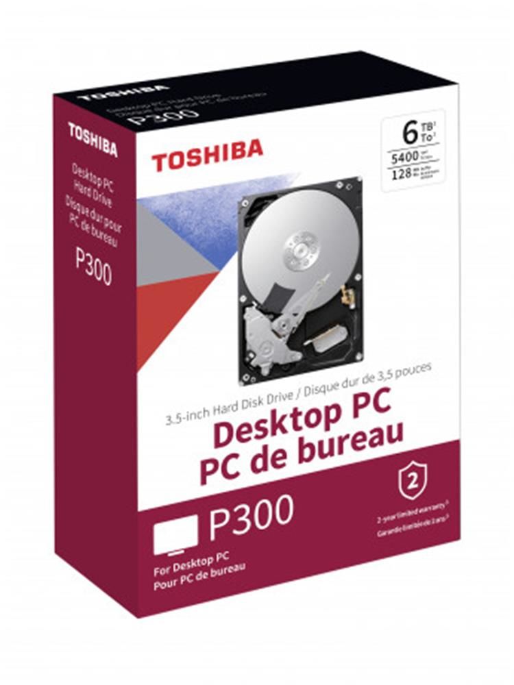 Toshiba P300 HDWD260EZSTA 6TB 3.5'' 5400RPM SATA 3.0 Kutulu Box Harddisk