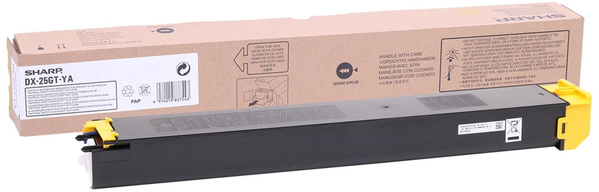 Sharp DX-25GTYA Sarı (Yellow) Orijinal Fotokopi Toner Kartuşu 7.000 Sayfa