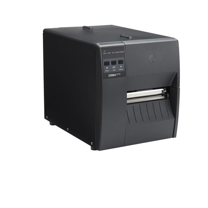 ZEBRA ZT111 (ZT11142-T0E000FZ) 203dpi Termal Transfer USB + Seri + Ethernet Ekransız Metal Kasa Endüstriyel Barkod Yazıcı (450m Ribon Kullanımı)