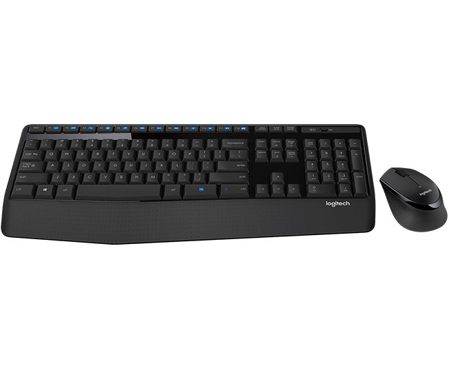 Logitech MK345 Kablosuz Klavye Mouse Seti - Q TR Klavye Dizilimi - Siyah (920-006514)