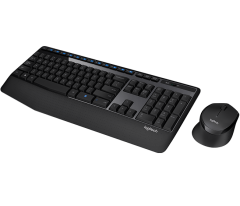 Logitech MK345 Kablosuz Klavye Mouse Seti - Q TR Klavye Dizilimi - Siyah (920-006514)