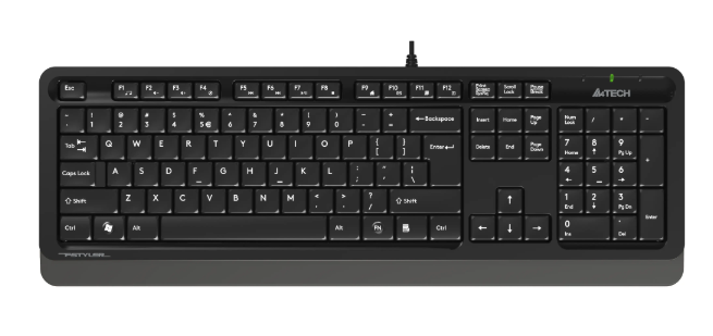 A4 Tech FK10 F-Tr Multimedia Siyah USB Kablolu Klavye