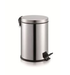 Micro Paslanmaz Metal Pedallı Çöp Kovası - 5 Litre