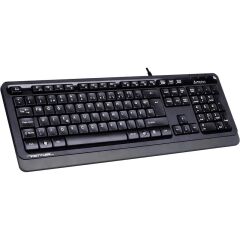 A4 Tech FK10 F TR MM Gri/Siyah USB Kablolu Multimedya Klavye