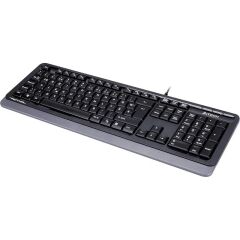 A4 Tech FK10 F TR MM Gri/Siyah USB Kablolu Multimedya Klavye
