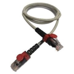 HCS UTP CAT 6  1m 4x2x24# LS0H Patch Cord Gri