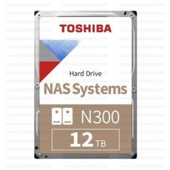 Toshiba 12TB N300 HDWG21CUZSVA 7200RPM 256MB Cache SATA 3 NAS Disk