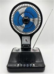 Everton RT-951 Bluetooth/FM/USB/TF/AUX Şarjlı ve Dahili Fanlı Nostaljik Radyo - Ahşap Görünümlü