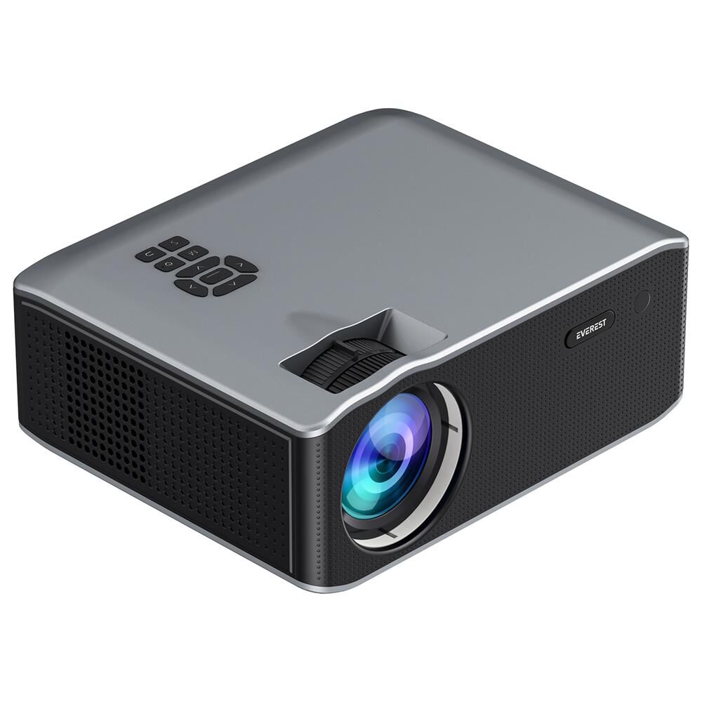 Everest PJ03 Upper Pro Gri-Siyah 1GB RAM / 8GB ROM MTK9269 1920x1080 Full HD Akıllı Ekran Yansıtmalı Bluetooth Projeksiyon Cihazı