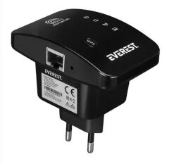 Everest EWR-N300 300Mbps 2.4GHz 1x10/100 Mbps WAN/LAN Portu Dahili Antenli Access Point / Menzil Genişletici