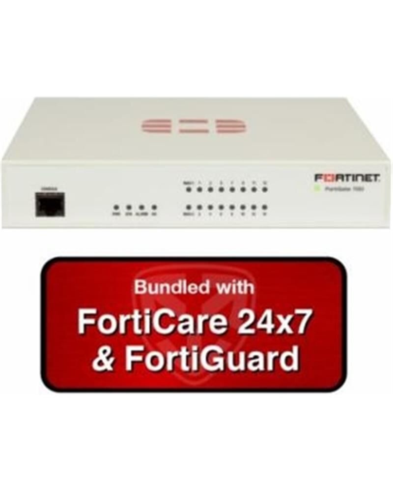 Fortinet FortiGate 100F Next-Generation Firewall (NGFW) ve 3 Yıl 7x24 FortiCare & FortiGuard UTP Bundle