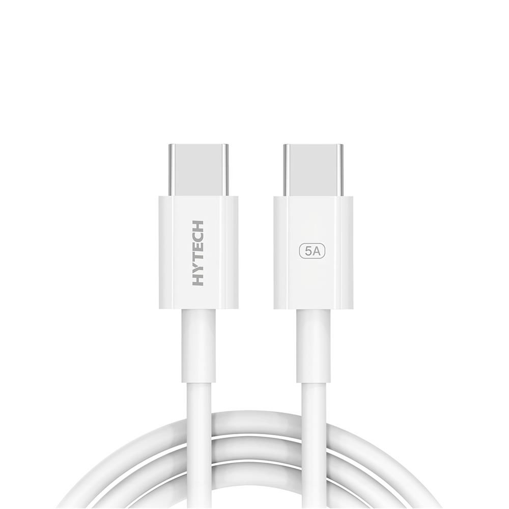 Hytech HY-XTP24 5A 100W PD Type-C to Type-C 1m Hızlı Data ve Şarj Kablosu
