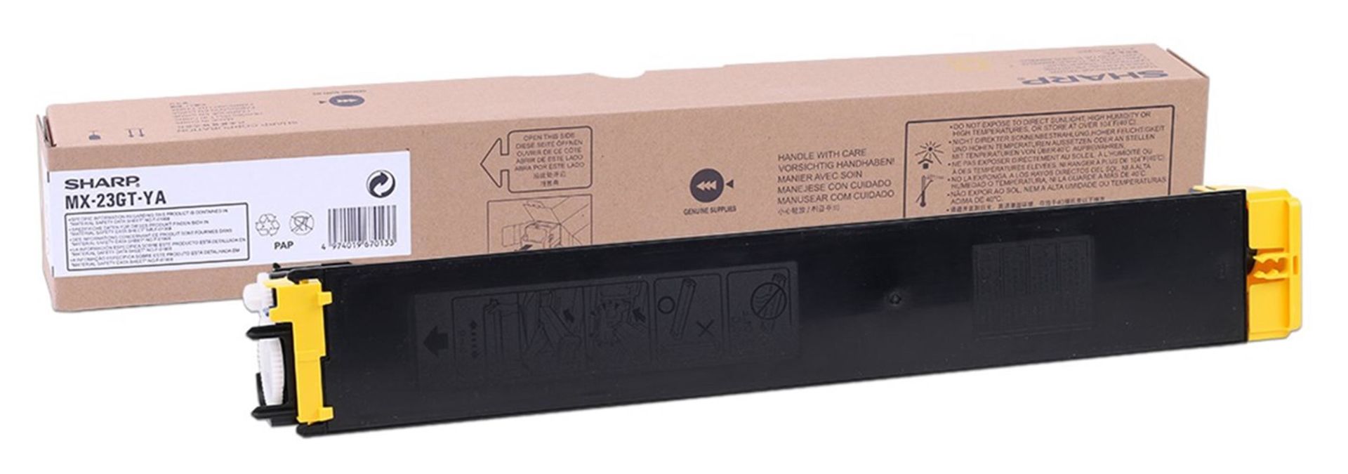 Sharp MX-23GTYA Yellow (Sarı) Orijinal Fotokopi Toneri - MX-2010U / MX-2310U / MX-2314N / MX-3111U