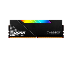 TwinMOS VoltX RGB 16GB (1x16GB) 6000MHz CL36 DDR5 UDIMM Siyah Masaüstü Bellek (TMD516GB6000URGB36B)