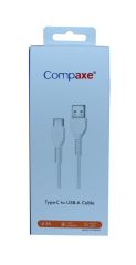 Compaxe CTK-BTU USB 3.0 Type-C 3A 1m Şarj ve Yüksek Hızlı Data Kablosu