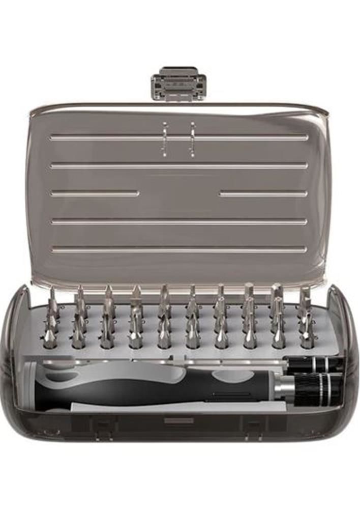 UF-Tools 840084 32 Parça Hassas Tornavida ve Bits Uç Seti - 30 Adet H4x28mm Uçlu