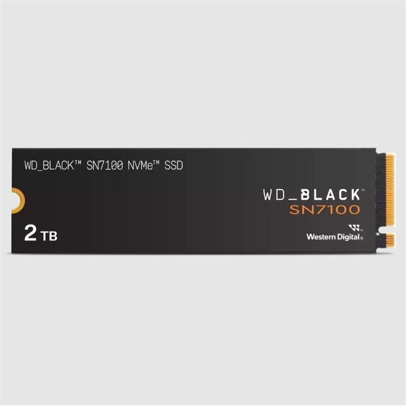 2 TB WD BLACK 7250-6900 SN7100 PCI-4.0 WDS200T4X0E M2 SSD
