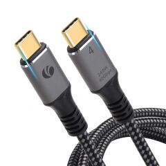 Vcom CU541M-1.2 USB4 Gen 3x2 Type-C to Type-C 40Gbps 240W EPR Hızlı Şarj ve Veri Kablosu - 1.2 Metre