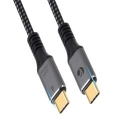 Vcom CU541M-1.2 USB4 Gen 3x2 Type-C to Type-C 40Gbps 240W EPR Hızlı Şarj ve Veri Kablosu - 1.2 Metre