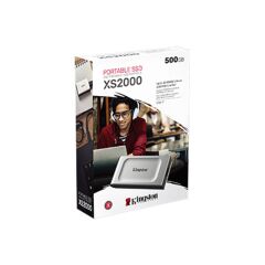 Kingston XS2000 1TB USB-C 3.2 Gen 2x2 Taşınabilir Harici SSD (SXS2000/1000G)