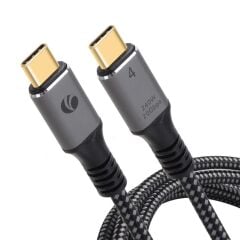 Vcom CU521M-2.0 USB4 Gen 2x2 Type-C to Type-C 20Gbps 240W EPR Hızlı Şarj ve Veri Kablosu - 2.0 Metre