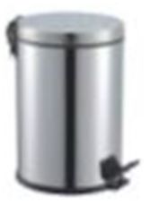 Micro Paslanmaz Metal Pedallı Çöp Kovası - 8 Litre