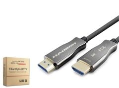 Hadron HDX2060 60 Metre Fiber Optik HDMI Kablo 4K 60Hz Siyah