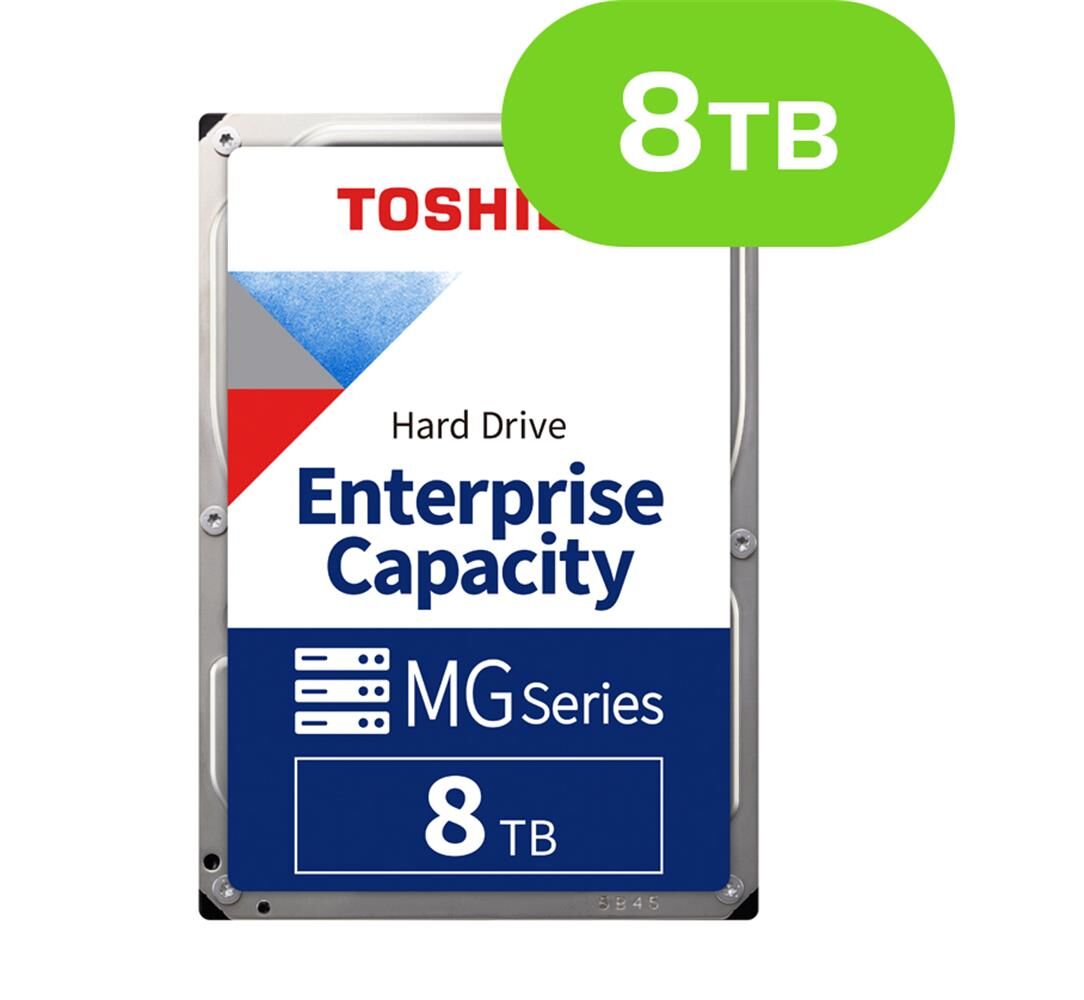 Toshiba MG10 Series 8TB 3.5'' 7200RPM 256MB SATA 3 Enterprise HDD (MG10ADA800E)