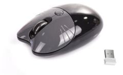 Ndneed Sevimli Kedi Kablosuz Siyah Bluetooth Mouse